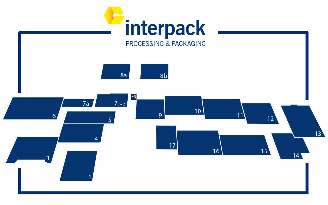 INTERPACK 2023 | Italian Exhibitors | Interactive Hall Plan